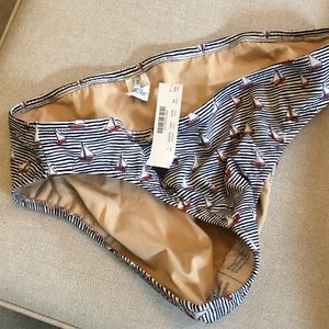 NWT J.Crew Sail boat bikini bottom